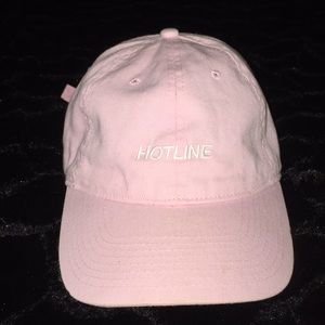 Pink Hotline dad hat
